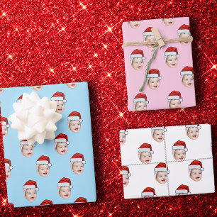 Feuille De Papier Cadeau Enveloppe Cadeau Visage Personnalisé, Visage Casqu