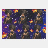 Feuille De Papier Cadeau Enveloppement cadeau Queen (Devant 3)