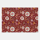 Feuille De Papier Cadeau Enveloppement élégant pour tous les cadeaux d'occa (Devant 3)