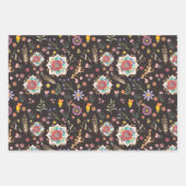 Feuille De Papier Cadeau Enveloppement élégant pour tous les cadeaux d'occa (Devant)