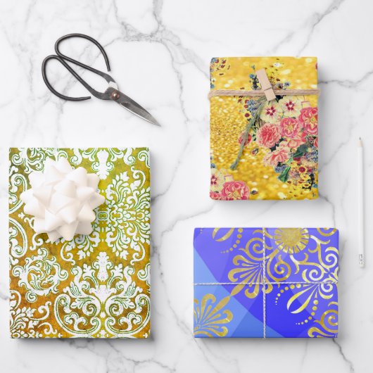 Feuille De Papier Cadeau Enveloppez-le dans Beauty ! (Recto)