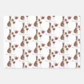 Feuille De Papier Cadeau Envoi de baisers de fée Ensemble de enveloppes cad (Devant 2)