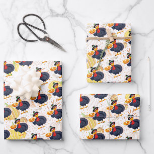 Feuille De Papier Cadeau Épargnez une dinde, mangez de la tarte ! Drôle et