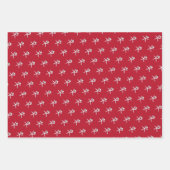 Feuille De Papier Cadeau Épée et ornement de plage modèle de Noël (Devant 3)