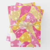 Feuille De Papier Cadeau Éperviers de bonbons céleste (En situation)