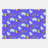 Feuille De Papier Cadeau Epic Gamer Happy Birthday Critical Hit! (Devant 2)