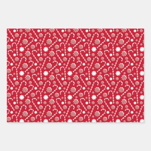 Feuille De Papier Cadeau Épice de menthe (Devant 3)