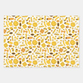 Feuille De Papier Cadeau Épicerie de pâtes aux champignons (Devant 2)