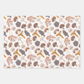 Feuille De Papier Cadeau Épicerie de pâtes aux champignons (Devant)