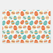 Feuille De Papier Cadeau Époque Atomique, Mood Du Milieu Du Siècle, Motif D (Devant 2)