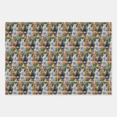 Feuille De Papier Cadeau Épouse de lapin et salle (Devant 2)