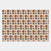 Feuille De Papier Cadeau Équilibre géométrique (Devant 3)