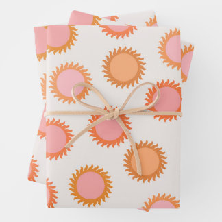 Feuille De Papier Cadeau Équinoxe d'automne
