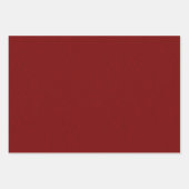 Feuille De Papier Cadeau Érable japonais, velours rouge foncé Texté (Devant 2)