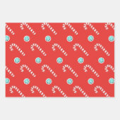 Feuille De Papier Cadeau Escalade rock créative Noël (Devant 3)