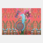 Feuille De Papier Cadeau escargot (Devant 2)