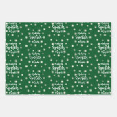 Feuille De Papier Cadeau ESPRITS DE Noël BRILLANTS Fairy Lights (Devant 3)