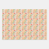 Feuille De Papier Cadeau Été à vue (Devant 3)