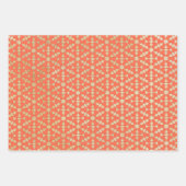 Feuille De Papier Cadeau Ethnic Marocain Motif géométrique (Devant 2)