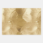Feuille De Papier Cadeau Étincelle Chic Glam Gold (Devant 3)