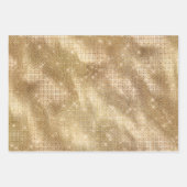Feuille De Papier Cadeau Étincelle Chic Glam Gold (Devant)