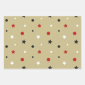 Feuille De Papier Cadeau Étoiles (Devant 3)