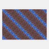 Feuille De Papier Cadeau Étoiles colorées Conception abstraite (Devant 2)