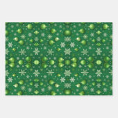 Feuille De Papier Cadeau Evergreen Noel (Devant 3)