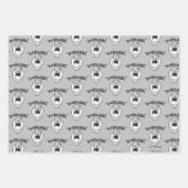 Feuille De Papier Cadeau Exemplaires de crie TAZ™ (Devant)