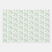 Feuille De Papier Cadeau Extinct Animal Toile Wrapping Paper  (Devant 2)