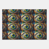 Feuille De Papier Cadeau Eye mignon drôle belle (Devant 3)