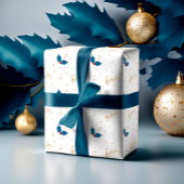 Feuille De Papier Cadeau Fa La La Christmas Nutcracker Caractères