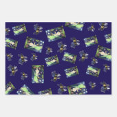 Feuille De Papier Cadeau Fairy Bee Kind Maureen Girard Wildflowers (Devant 3)