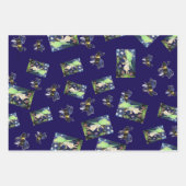 Feuille De Papier Cadeau Fairy Bee Kind Maureen Girard Wildflowers (Devant 2)