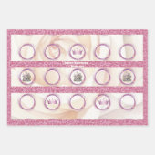 Feuille De Papier Cadeau Fairy Tale Princess Anniversaire (Devant)