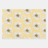 Feuille De Papier Cadeau Faisceaux jaunes violets et bleus (Devant)