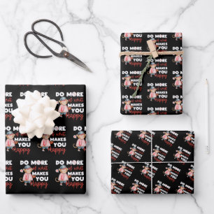 Feuille De Papier Cadeau Faites plus de ce qui vous rend heureux - Baseball