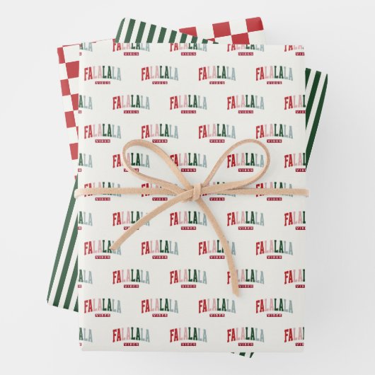 FEUILLE DE PAPIER CADEAU FALALA VIBES (En situation)