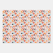 Feuille De Papier Cadeau Fall Pumpkin & Leaf (Devant 2)