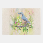 Feuille De Papier Cadeau Fanatique d'oiseaux (Devant 3)