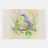 Feuille De Papier Cadeau Fanatique d'oiseaux (Devant 2)