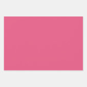 Feuille De Papier Cadeau Fandango framboise pâle rose foncé Tons 3 (Devant 3)