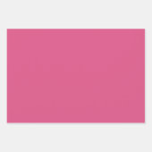 Feuille De Papier Cadeau Fandango framboise pâle rose foncé Tons 3 (Devant 2)