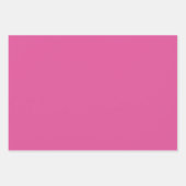 Feuille De Papier Cadeau Fandango framboise pâle rose foncé Tons 3 (Devant)