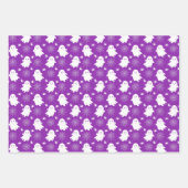 Feuille De Papier Cadeau Fantômes mignons | Araignées | Spider Webs Hallowe (Devant)