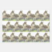 Feuille De Papier Cadeau Faune (Devant 3)