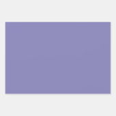 Feuille De Papier Cadeau Faux Burlap Conception de plan - Set rose bleu (Devant 3)