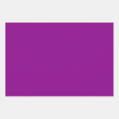 Feuille De Papier Cadeau Faux éclate de velours violet (Devant 3)
