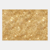 Feuille De Papier Cadeau Faux Sequins Éclairage (Devant 3)