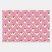 Feuille De Papier Cadeau Fée afro-américaine (Devant 3)